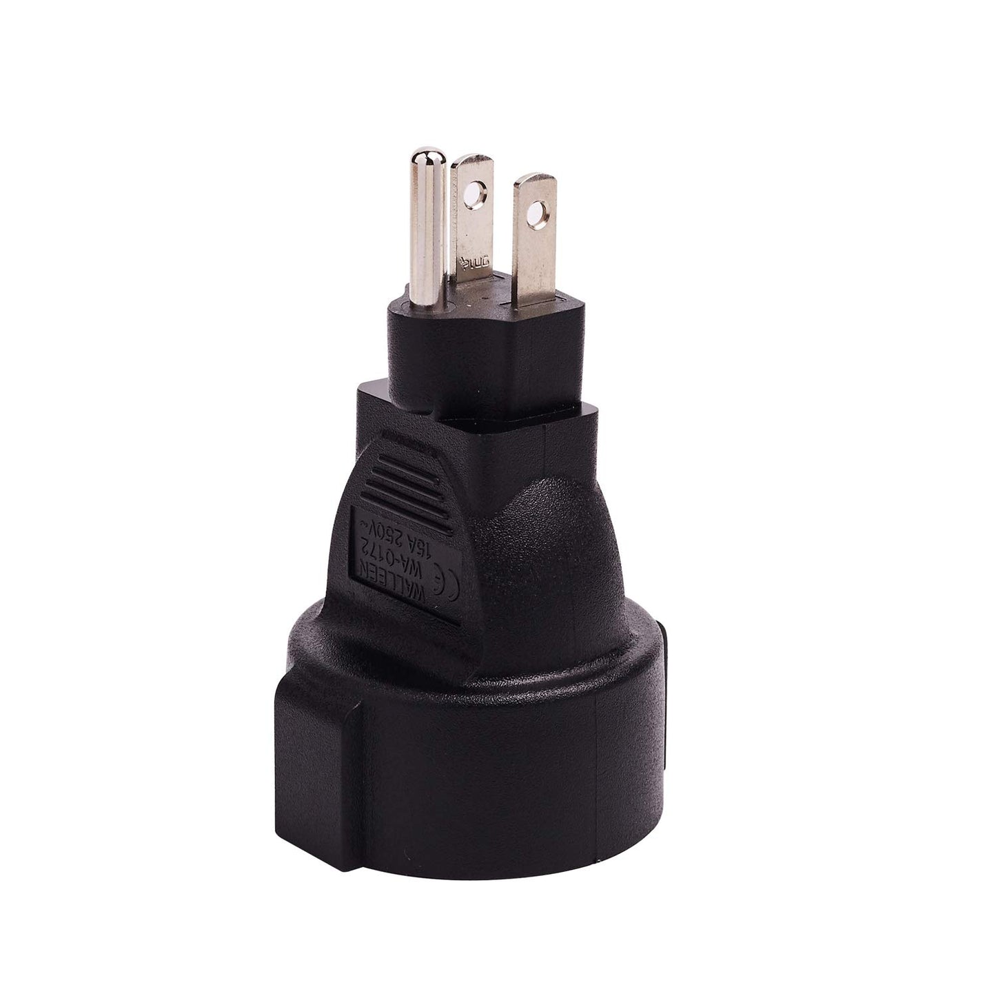 JORINDO Nema 5-15P to Germany Socket AC Adapter,USA Male 3 pin to Europen 2 Round Hole Female Power Converter,Us Standard Plug 5-15P to German Socket