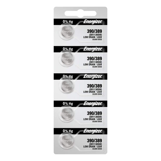 Energizer 390/389 Silver Oxide Cd/5