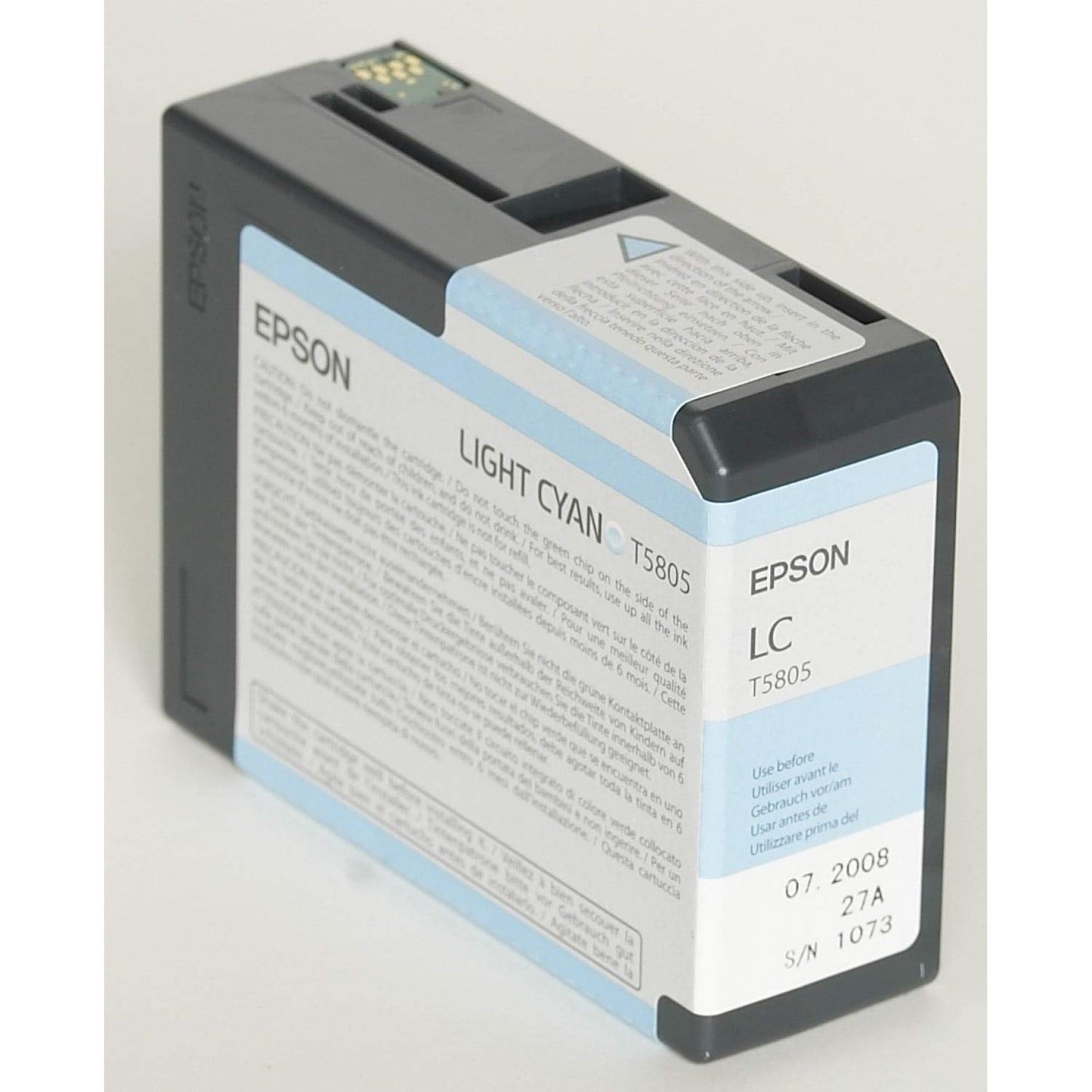 Epson T5805 Tracer Ink Cartridge for 3800/3880 Printer Light Cyan 80 ml