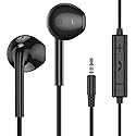MOSWAG in Ear Wired Headphones, Wired Earbuds with Microphone, 3.5mm Jack in Ear Headphones with Microphone Suitable for Smartphones, Computers…