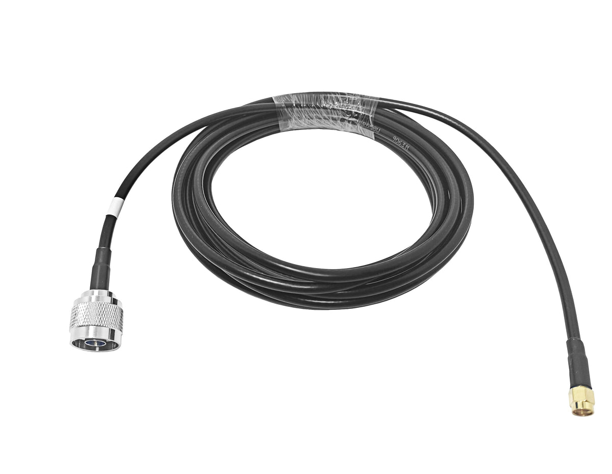 JBDZ 1PC LMR200 Extension Cable N Male to RP SMA Male Cable Assembly for 3G/4G/5G/LTE/ADS-B/Ham/GPS/WiFi/RF Radio (10ft)