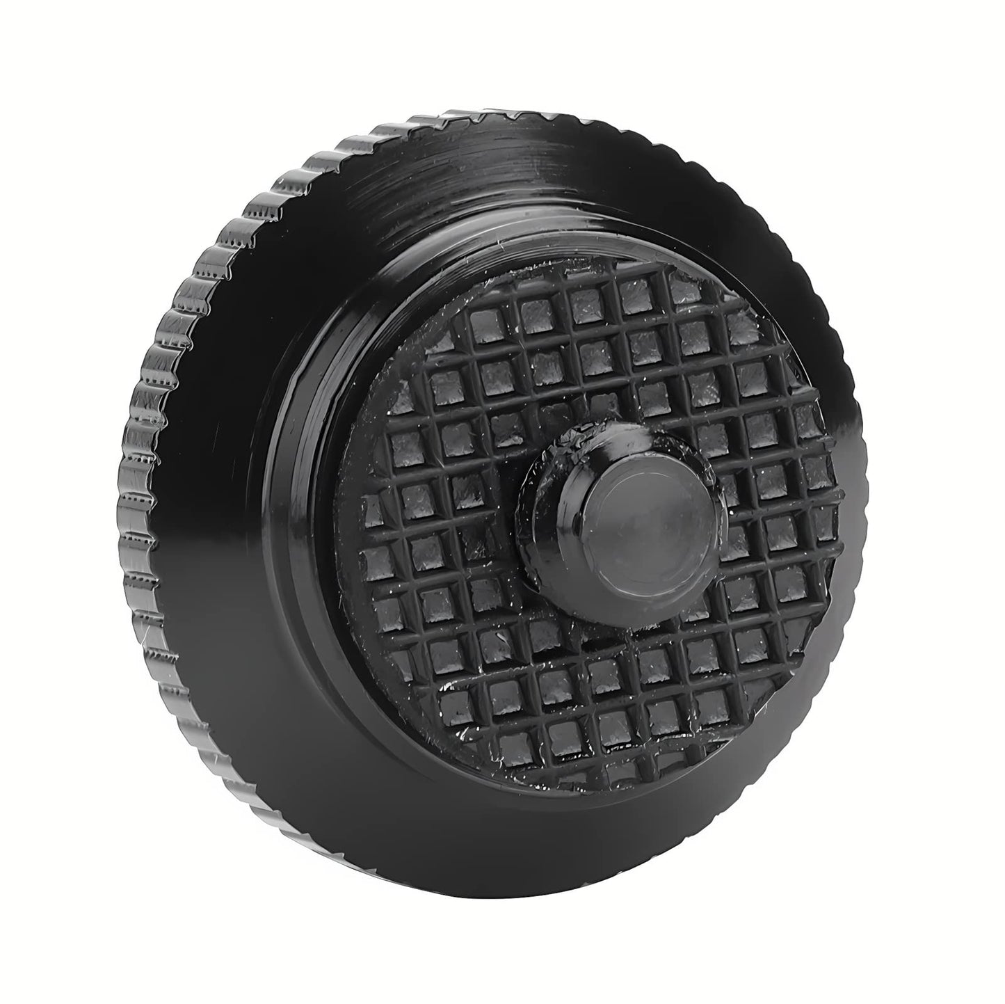 Acouto Quick Release Plate Mini Aluminium Alloy Camera Round Quick Release Plate Head 1/4 inch Screw for Compact Action Tripod Mounts Clamps Red