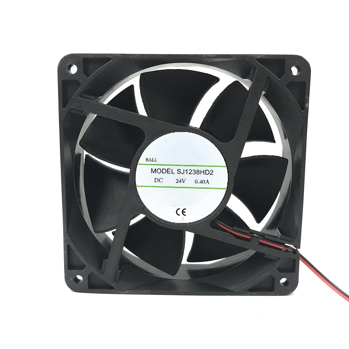 Ailsa Hexi SJ1238HD2 DC 24V 0.40A 120X120X38mm Cooling Fan