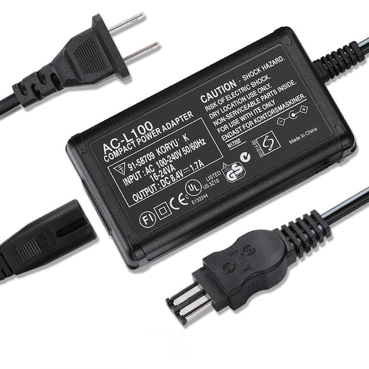 AC Adapter Charger Compatible Sony Handycam CCD-TRV16 CCD-TRV17 CCD-TRV25 CCD-TRV35 CCD-TRV36 CCD-TRV37 CCD-TRV43 CCD-TRV57 CCD-TRV58 CCD-TRV65