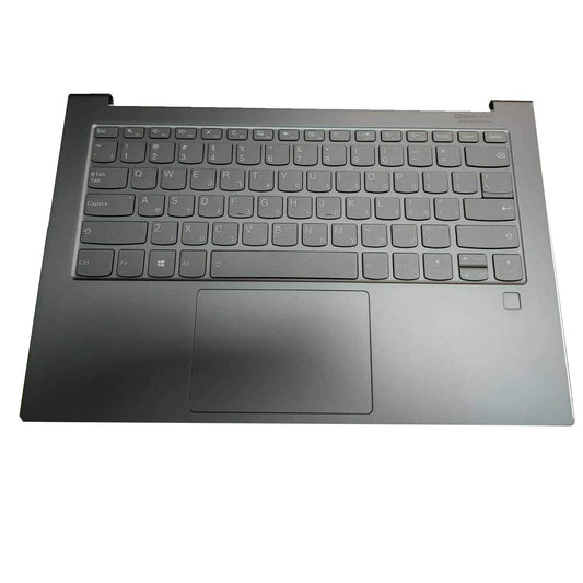Replacement for Lenovo Trackpad 81Q9002GUS Yoga C940-14IIL Laptop Upper Case Palmrest Keyboard Touchpad Assembly Part 5CB0U44246 5CB0W43456 Top Cover