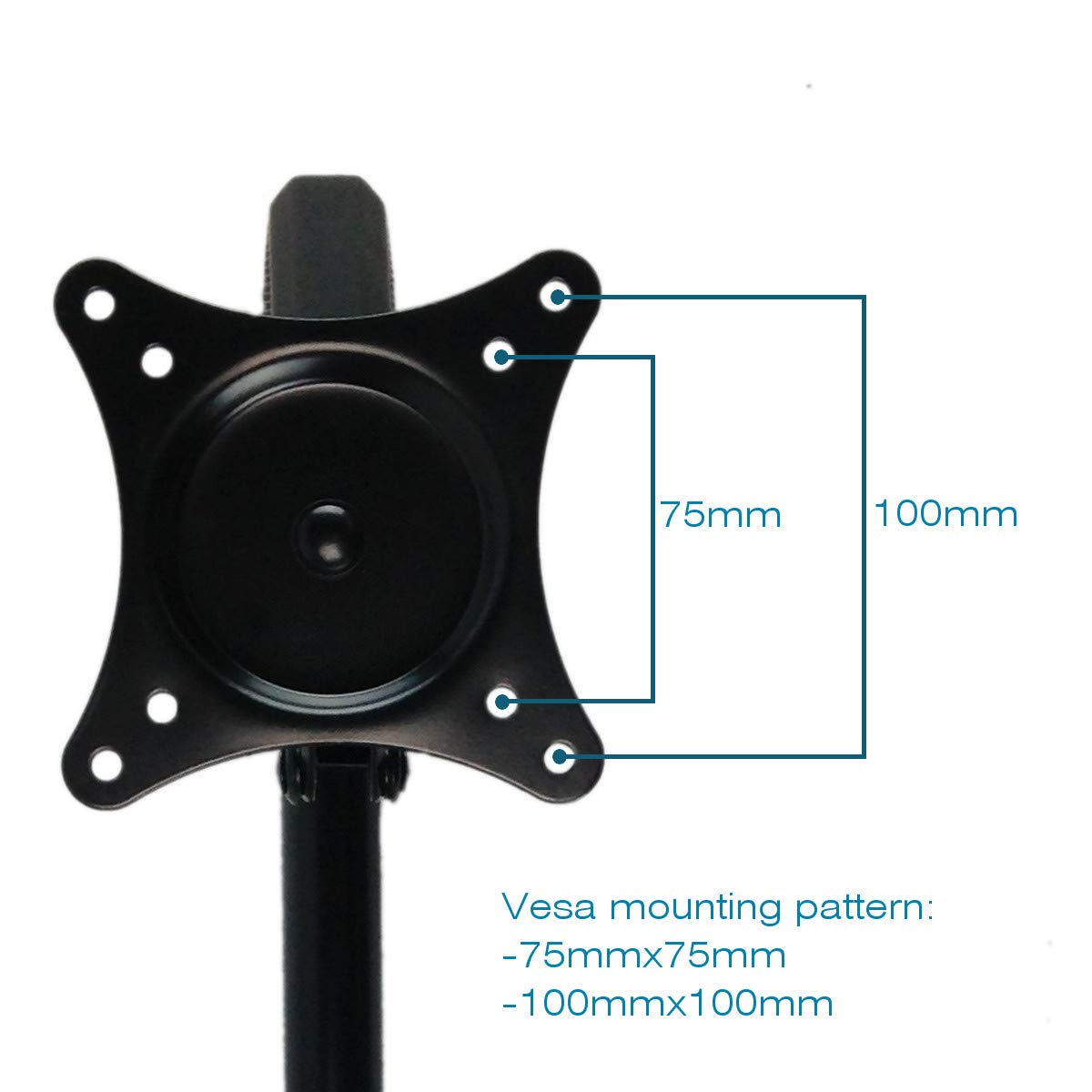 Sit-Stand Wall Mount Monitor Arm Adjustable Hydraulic Arm - Support Your Two Monitors at The Correct Height for Ergonomic Comfort (Standard, Dual