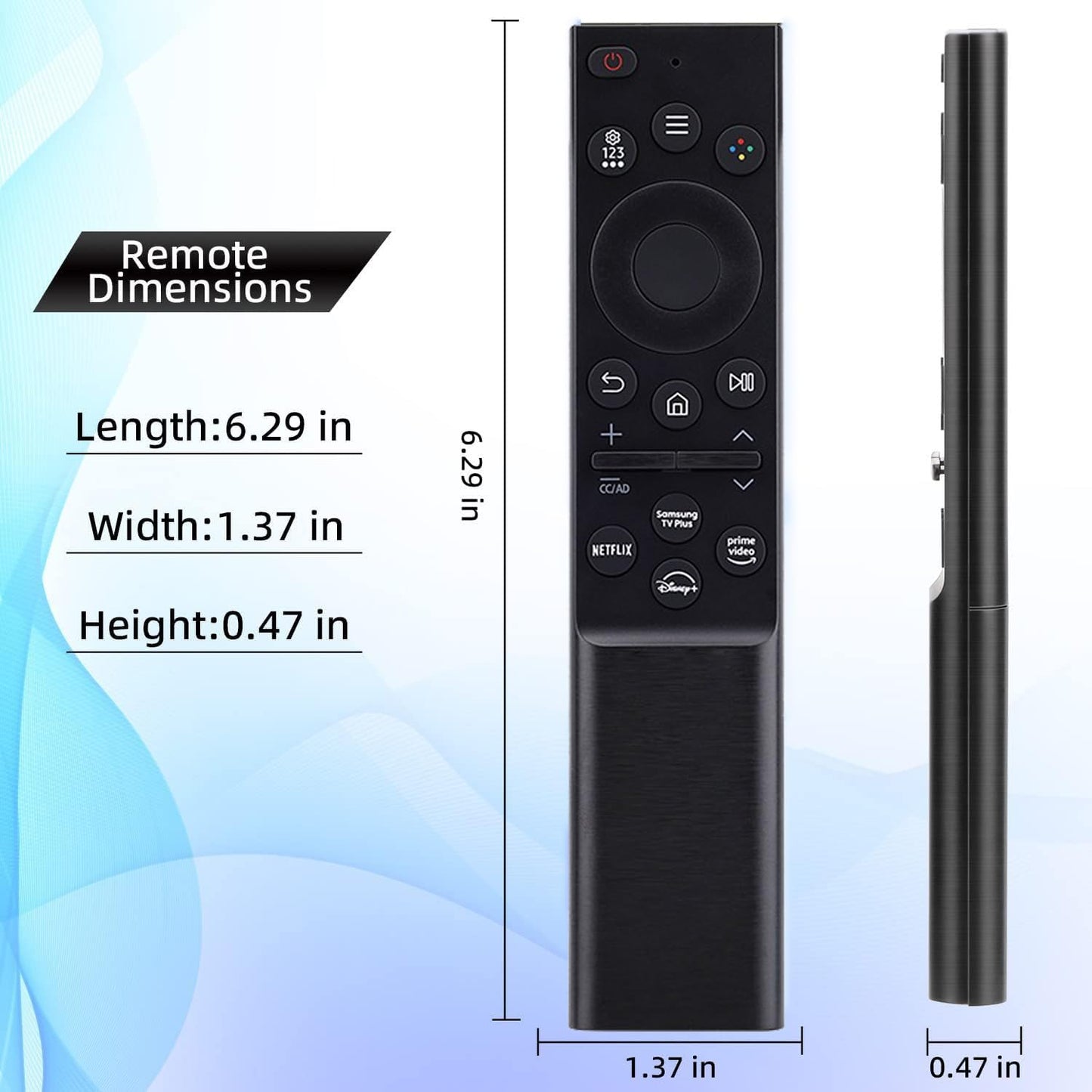 BN59-01457A Replacement Remote Control for Samsung Smart TV UN55DU7200BXZA UN65DU7200BXZA UN85DU7200BXZA UN43DU7200BXZA UN50DU7200BXZA UN75DU7200BXZA