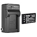 Kastar 1-Pack Battery and AC Wall Charger Replacement for Jazz HD Camera HDV178 HDV188 HDV205 DV177 DV169 DV179