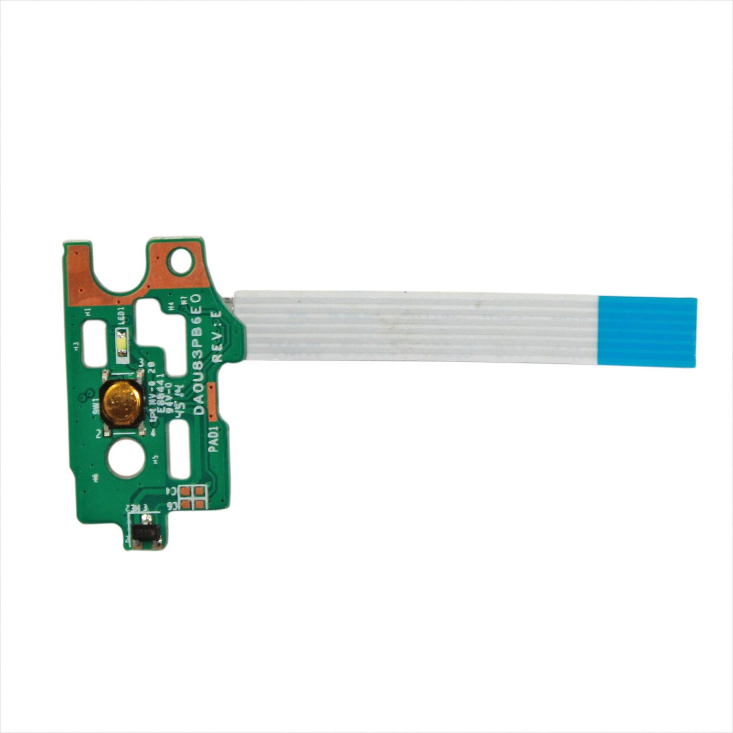 Zahara Power Switch Button Board with Ribbon Cable Replacement for HP Pavilion 14-N DA0U83PB6E0 15-N 732076-001 15-F 776780-001 15-f023wm 15-f024wm