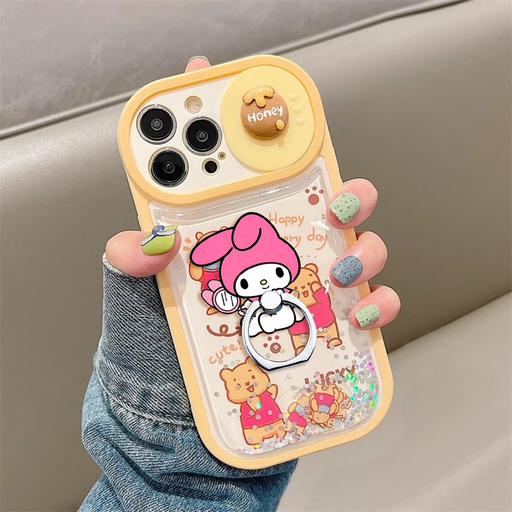 Phone Ring Holder Stand,Cartoon Kitty Phone Ring Stand Holder Phone Case Finger Grip Holder 360 Rotation Finger Ring Grip for Cellphones,Smartphones