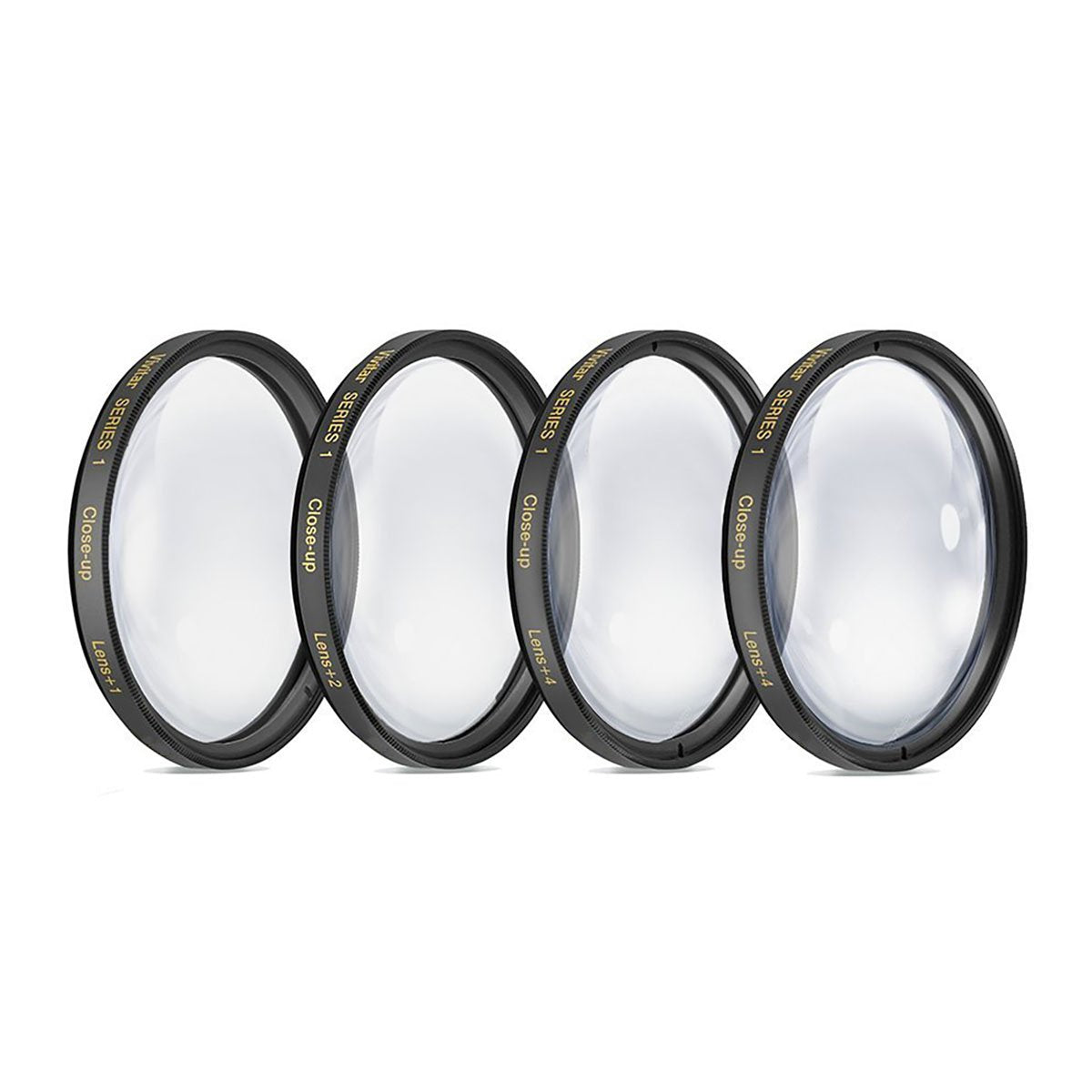 58mm Close-Up Filter Set (+1, +2, +4 and +10 Diopters) Magnification Kit for Canon Rebel T5, T6, T6i, T7i, T8i, EOS 80D, EOS 90D, EOS 77D, SL3 Cameras