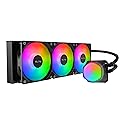 Cooler Master Elite Liquid 360 CPU AIO Cooler - 360mm Radiator, 3x ARGB PWM Fans, Dual-Chamber Pump Design, Ultra-Quiet High-Performance Cooling, AMD