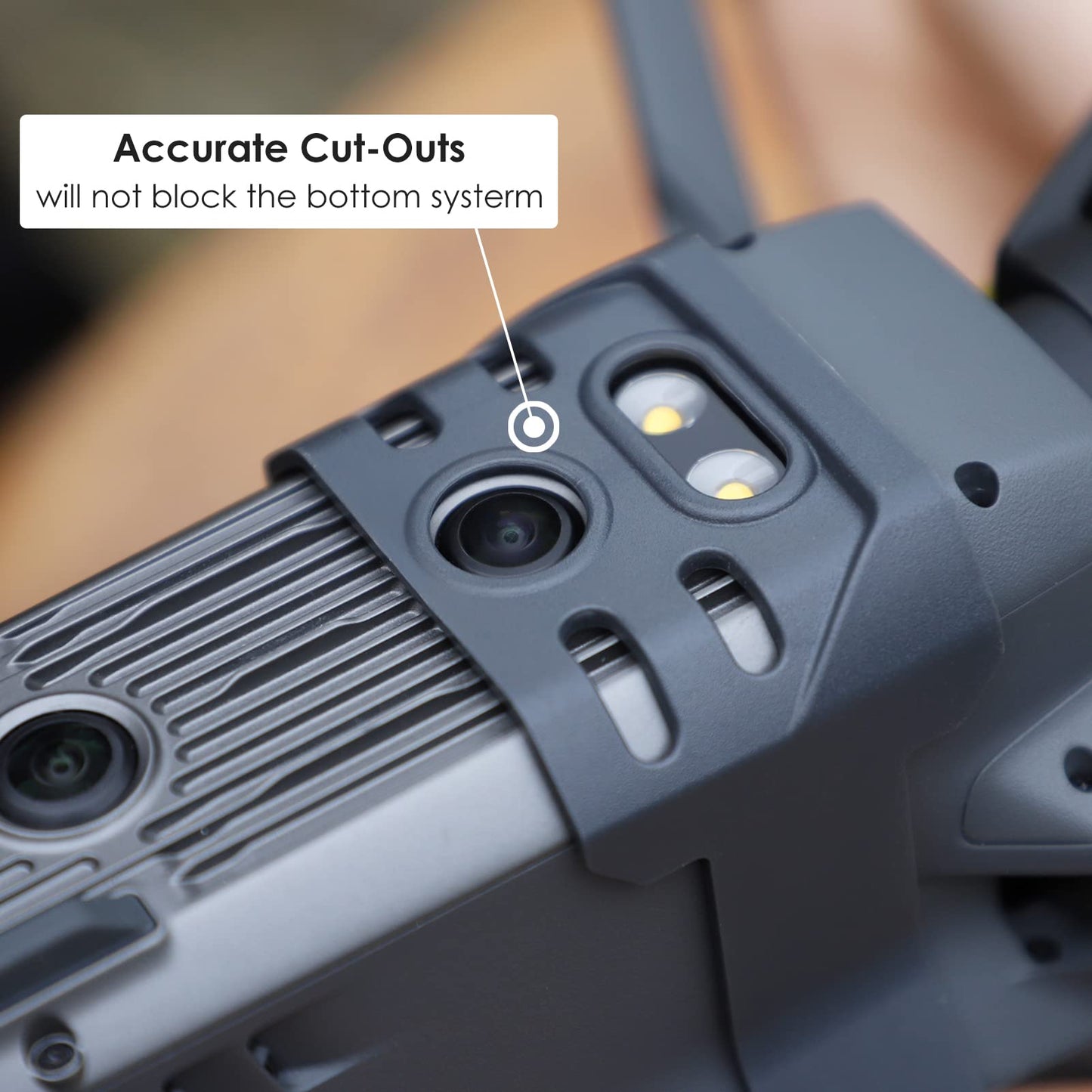 CAPART Multifunctional Adapter Camera Mount Strobe Holding Mount Expansion Bracket for DJI Mavic 3 / Mavic 3 Classic Drone, with 1/4" Screw Hole Fits