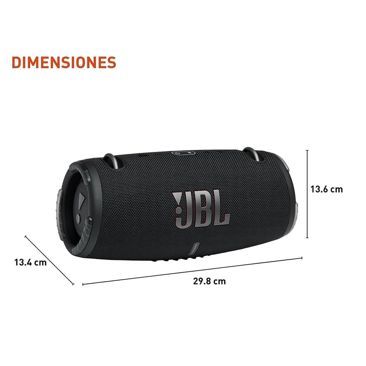 JBL Xtreme 3 - Portable Bluetooth Speaker, Powerful Sound and Deep Bass, IP67 Waterproof, 15 Hours of Playtime, Powerbank, PartyBoost
