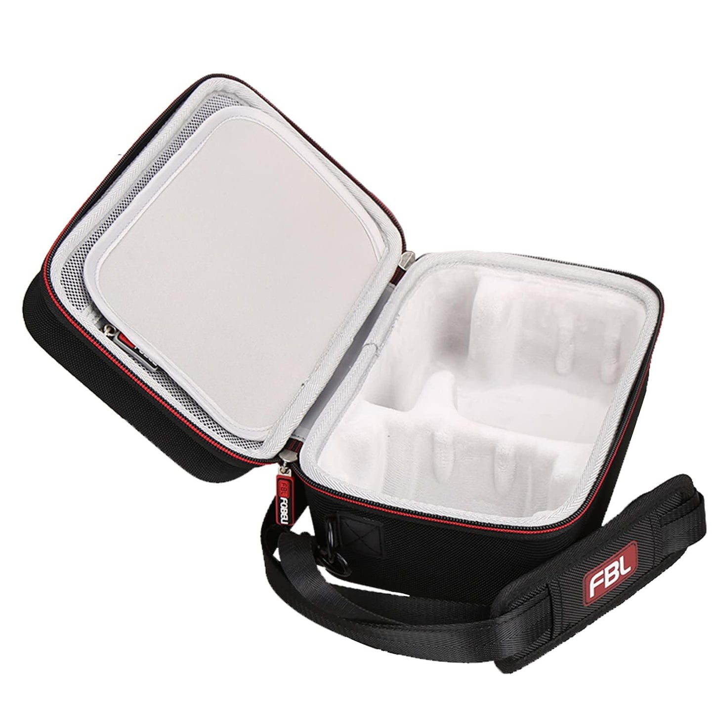 FBLFOBELI EVA Travel Storage Case for Canon EOS Rebel T7 / T8i / T5 / R50 / R100 DSLR Camera with 18-55mm Lens, Camera Protective Waterproof Carrying
