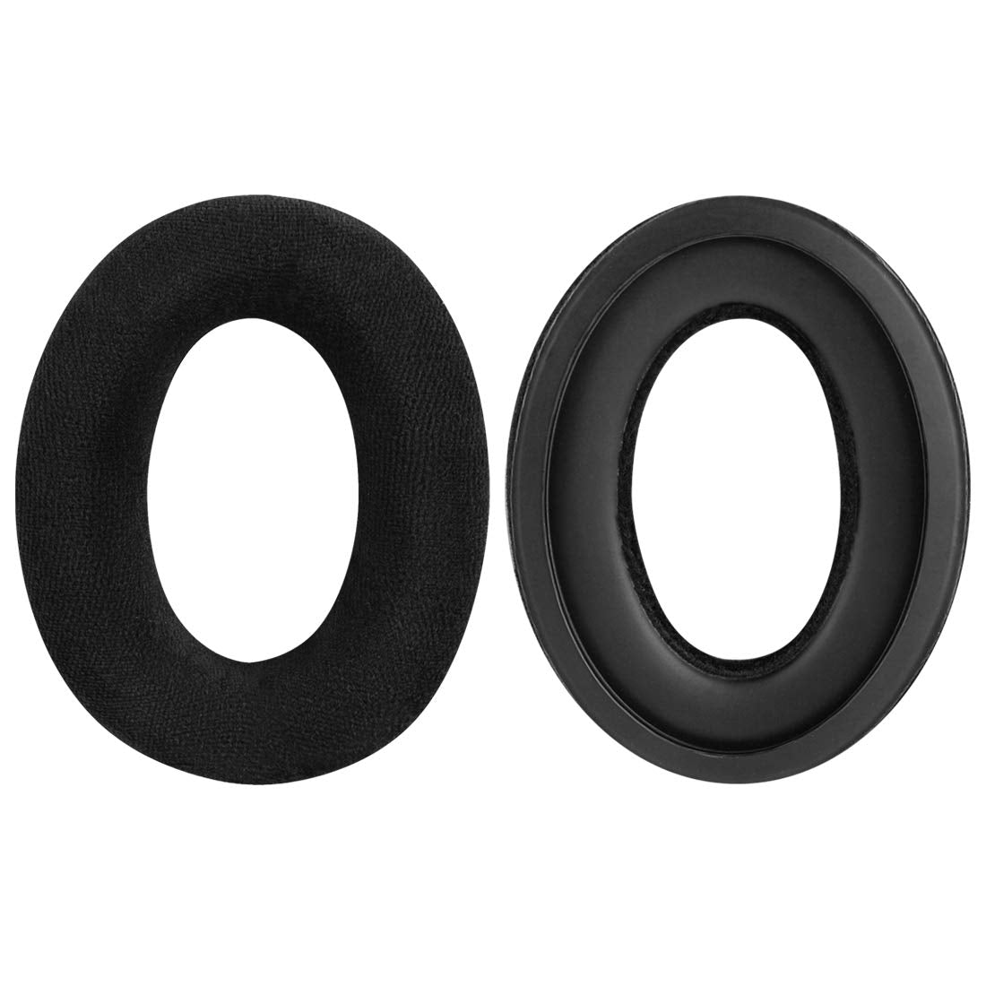 Geekria Comfort Velour Replacement Ear Pads for Sennheiser HD505, HD515, HD518, HD555, HD558, HD559, HD569, HD579, HD589 Headphones Ear Cushions