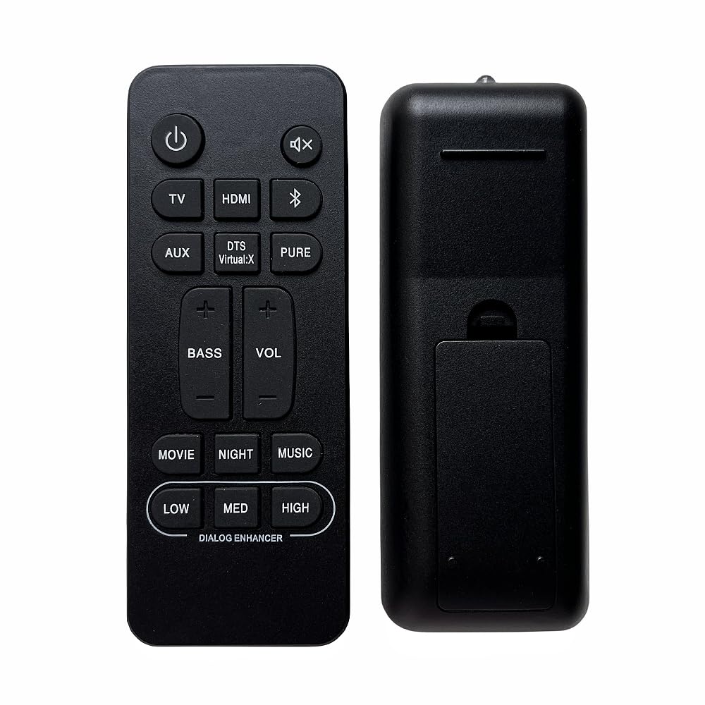 Remote Control for Denon RC1242 RC-1242 RC-1245 RC-1251 DHTS217 DHT-S217 Home Theater Soundbar