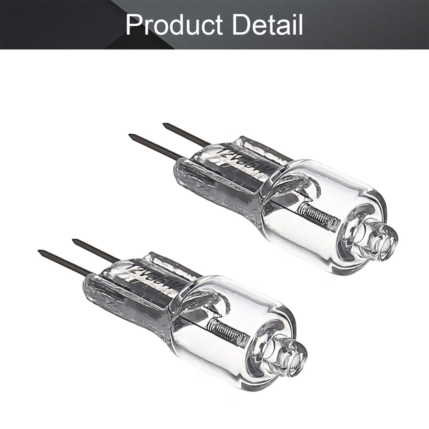 G4 Halogen Bulb 12V 35W 3000K Dimmable Soft White for Chandelier