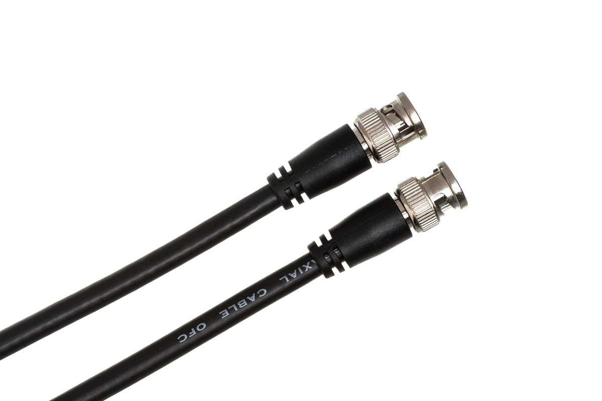 Hosa BNC-06-125 Pro 75-ohm Coax, BNC to Same, 25 Feet