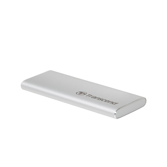 Transcend TS480GESD240C 480GB, USB 3.1 Gen 2, USB Type-C, Up to 520 MB/s, ESD240C, Portable SSD, Lightweight Aluminum Construction, External SSD