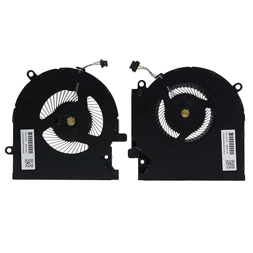 M04215-001 M04216-001 CPU+GPU Cooling Fan Replacement for HP OMEN 15-EK ND8CC02-19J22 M04217-001 ND85C27-19J25 ND85C27-19J22 DC12V