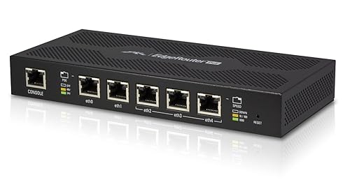Ubiquity EdgeRouter PoE (ERPoe-5) 5-Port Router with Power Over Ethernet