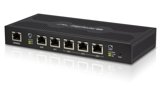 Ubiquity EdgeRouter PoE (ERPoe-5) 5-Port Router with Power Over Ethernet