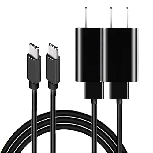 2 Pack USB Type C Charger for Kids Tablet Android 10 11 12 13 14, All-New Amazon Kindle Fire 7 8 10 Kids Pro Plus 2021 2022 2023, Paperwhite 11th 12th