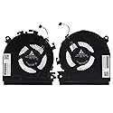 Replacement CPU & GPU Cooling Fan for HP Spectre X360 15-CH 15-CH000 15-CH011DX 15-CH011NR 15-ch075nr NS75C00-17J22 NS75C00-17J21 L17605-001
