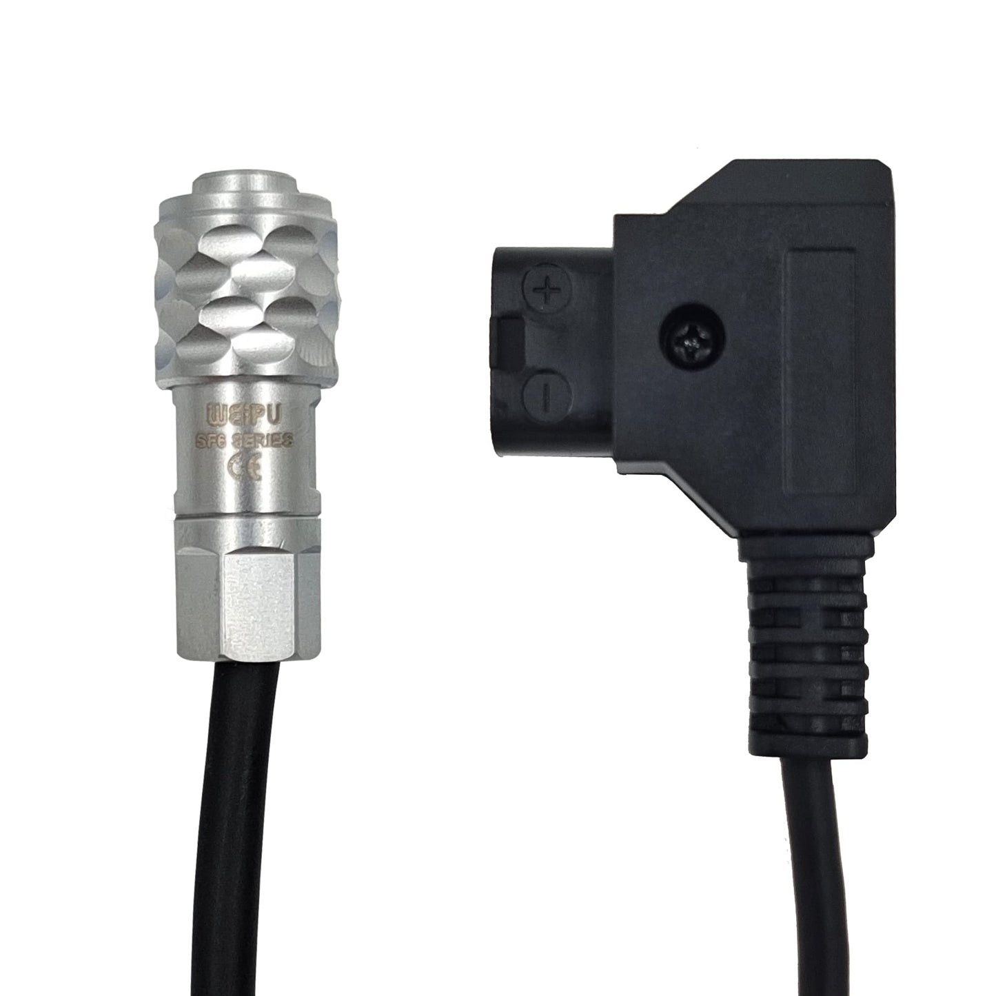 BMPCC 4K 6KPro to D-Tap Power Cable Compatible with Blackmagic Pocket Cinema Camera Gold V Mount Battery Weipu 2 Pin SF6 Female to P Tap, 80"