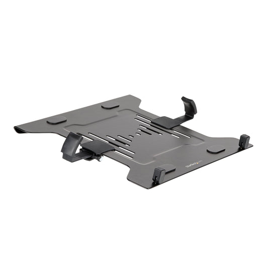StarTech.com VESA Laptop Tray - Adjustable Monitor Arm Laptop Tray Secures Notebooks (4.5kg / 9.9lb) - 75x75 & 100x100 VESA Mount Holes - Ventilated