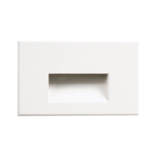 Goodlite Horizontal White LED Step Light, 5W, 250 Lumens - 5 Color Selectable 27k-30k-35k-41k-50k, Dimmable, Indoor & Outdoor Use, Wet Rated IP65
