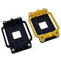 uxcell 2 Piece AMD CPU Fan Bracket Base Heatsink Retention CPU Cooler Mounting Bracket Motherboard Back Plate Holder for AMD AM2 AM3 FM1 FM2 FM2