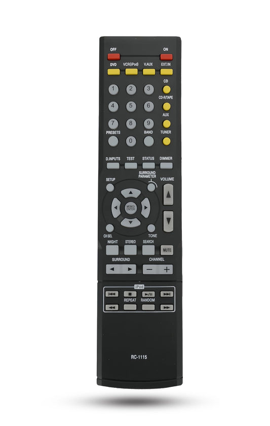 RC-1115 Replacement Remote Control for Denon AV Surround Receiver AVR-390 AVR390 AVR-1610 AVR-1705 AVR-1804 AVR-2105