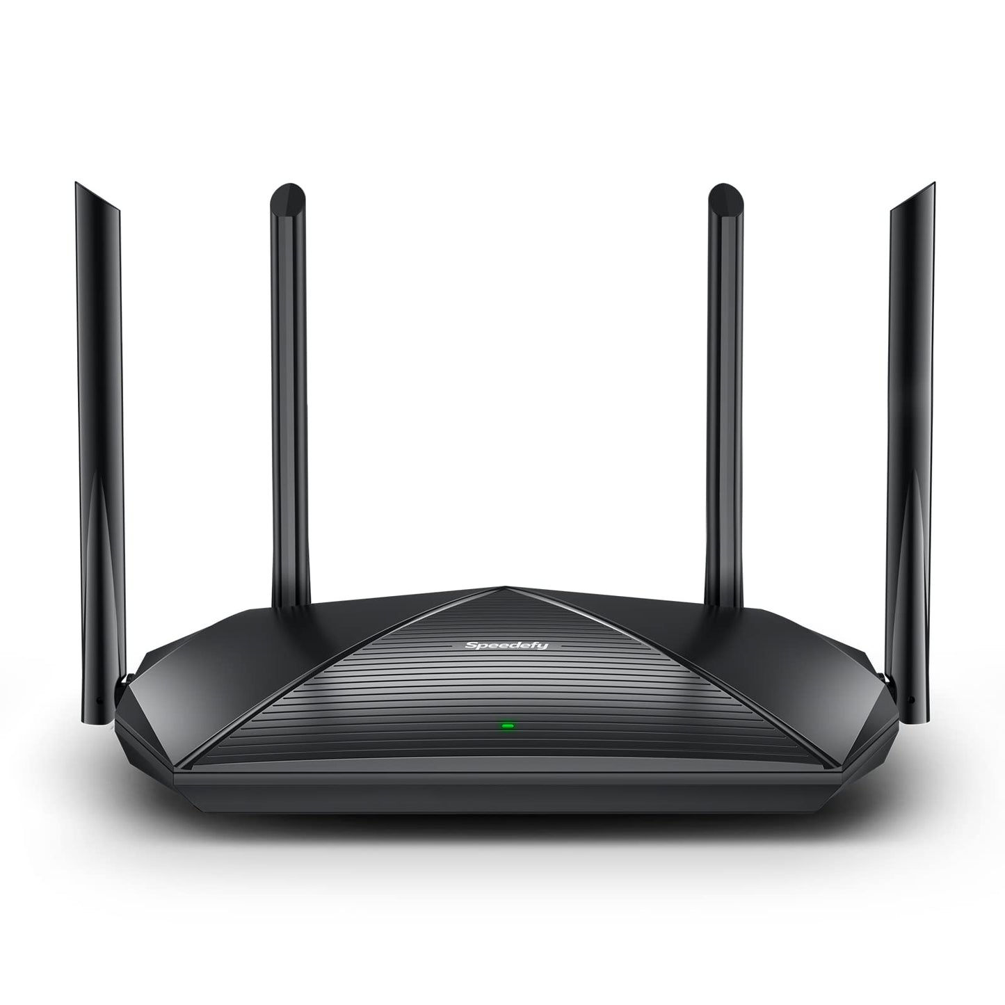 Speedefy WiFi 6 Router, AX1800 Smart WiFi Router, 4-Stream Dual Band Wireless Router for Home Internet & Gaming, 1.5GHz Quad-Core CPU, MU-MIMO, OFDMA