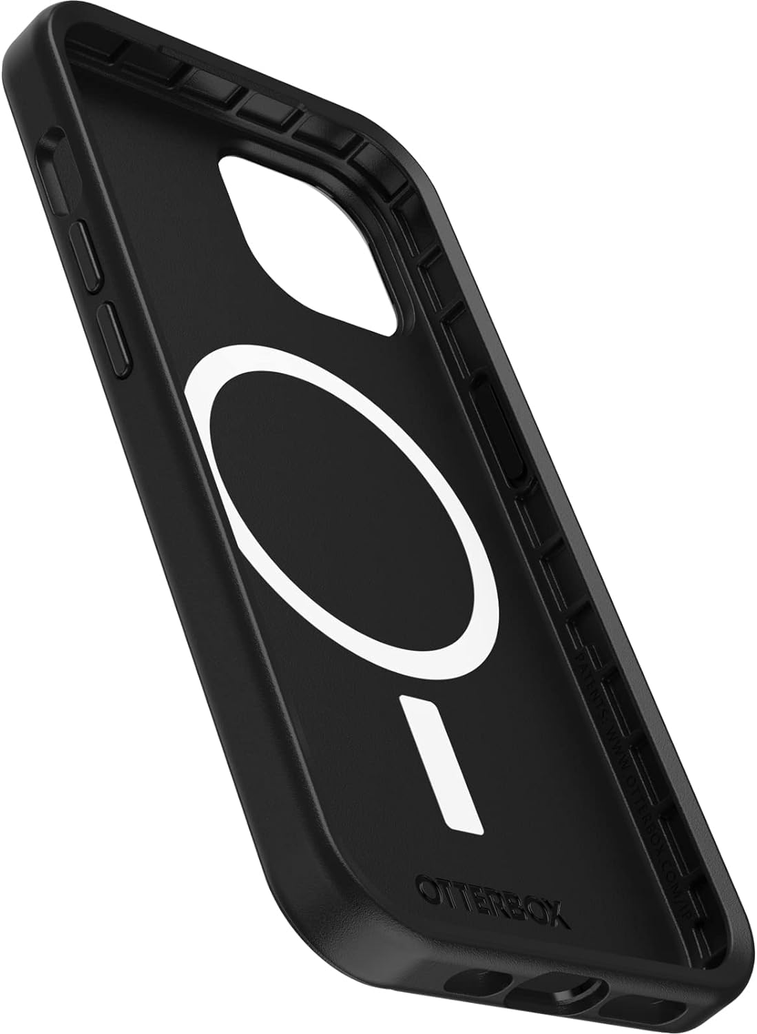 OtterBox Symmetry Series+ Clear Antimicrobial Case with Magsafe for iPhone 14 & iPhone 13 (Only) - Non-Retail Packaging - Flower Fields (Graphic)