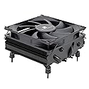 Thermalright AXP90 X47 Black Low Profile CPU Cooler, with 92mm TL-9015B Slim PWM Fan, ITX CPU Cooler, AGHP Technology, 47mm Height,for AMD AM4