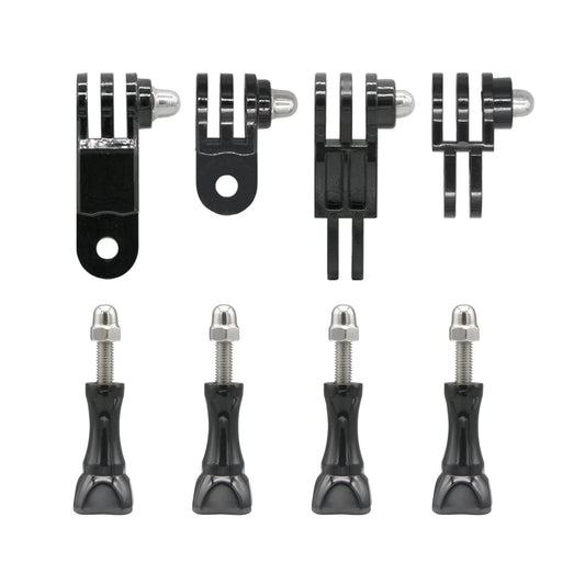 3-Way Adjustable Extension Pivot Arm Straight Joints Adapter Mount Kit for GoPro Hero13, 12, 11, 10, 9, 8, 7, 6, 5, 4, 3+, 3, Same Direction