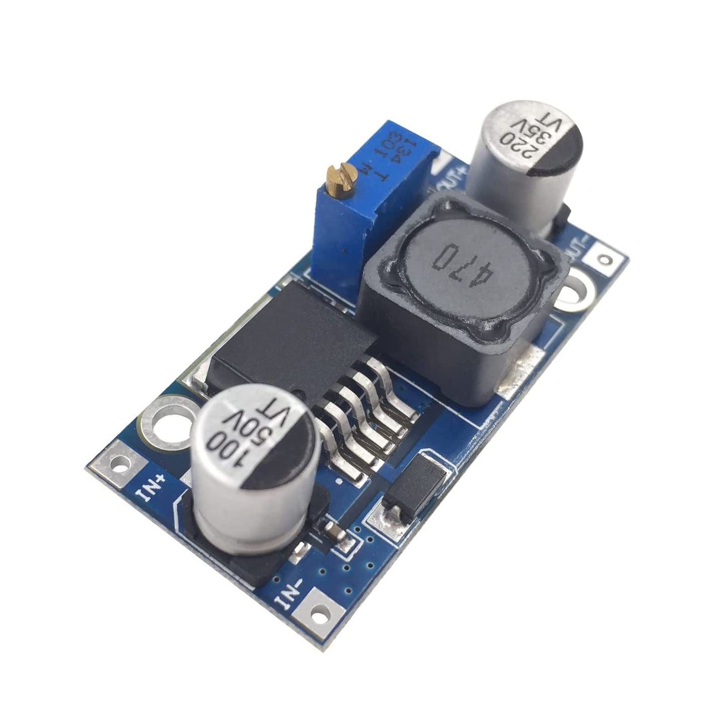 Valefod 10 Pack DC to DC High Efficiency Voltage Regulator 3.2-35V to 1.25-30V Buck Converter DIY Power Supply Step-Down Module