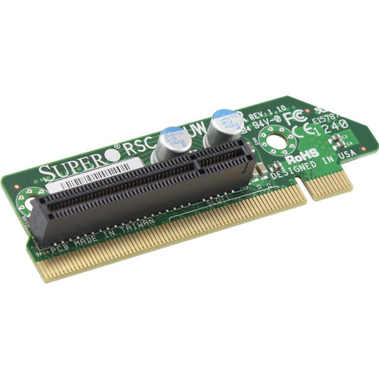 SUPERMICRO Accessory RSC-R1UW-E8R WIO 1U RHS Passive Riser Card with PCI Express
