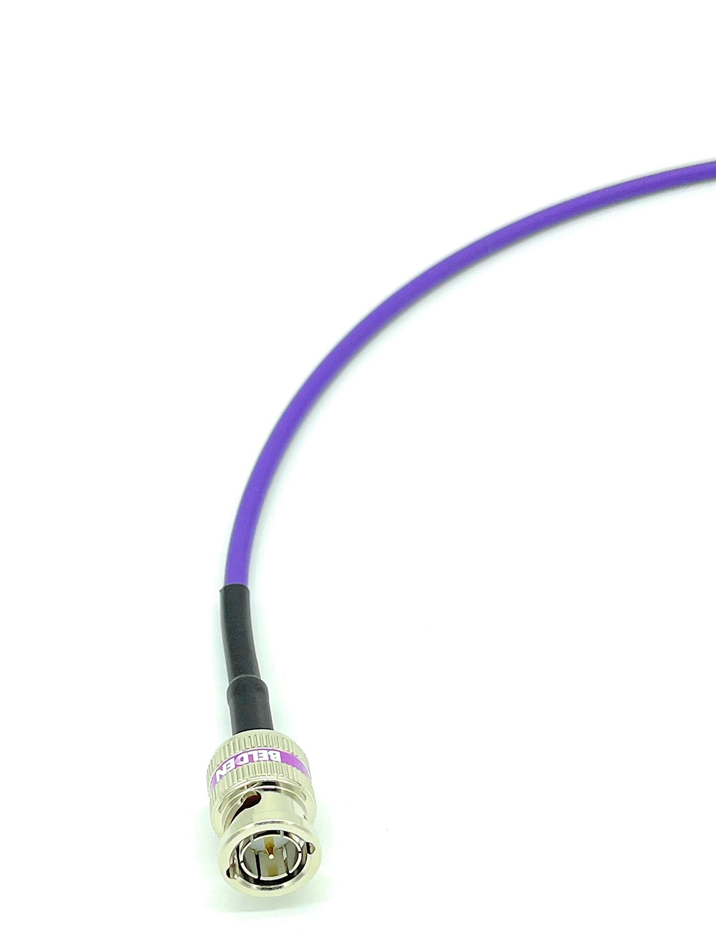 AV-Cables 12G 4K HD SDI BNC - BNC Cable 4855R Mini RG59 (6ft, Violet)