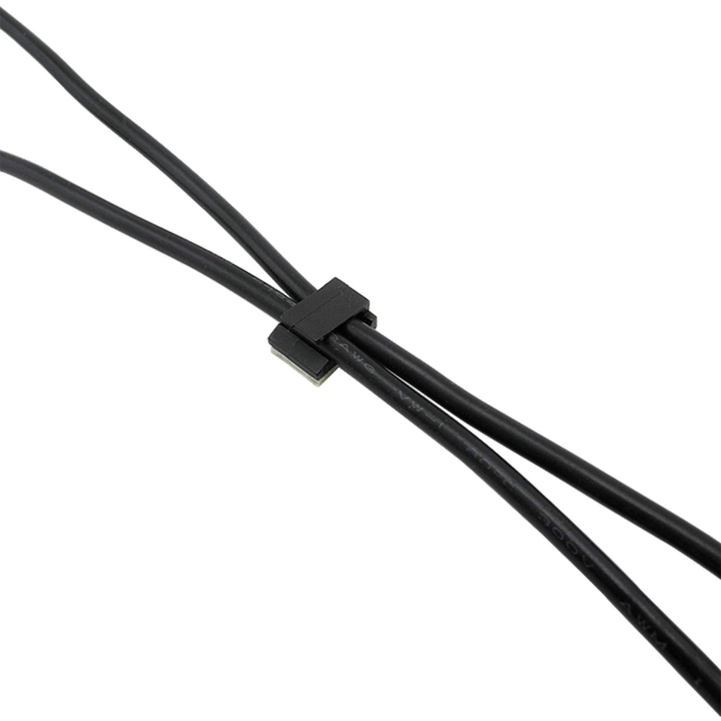 iSaddle Mini Self Adhesive Car Cable Ties Mounts Holder Adhesive Car Charging Cable Clips Camera/GPS Power Cord Wire Management Used