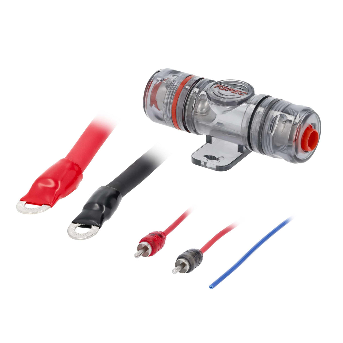 T-Spec V6-RAK4 v6 Series 4-Gauge 1,000-Watt Amp Installation Kit with RCA Cables