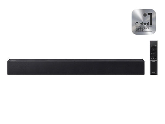 Samsung HW-B400F B-Series 2.1ch Soundbar with Wireless Subwoofer - Deep Bass, Smart Sound & Game Mode - Bluetooth Wireless TV Connection for Home