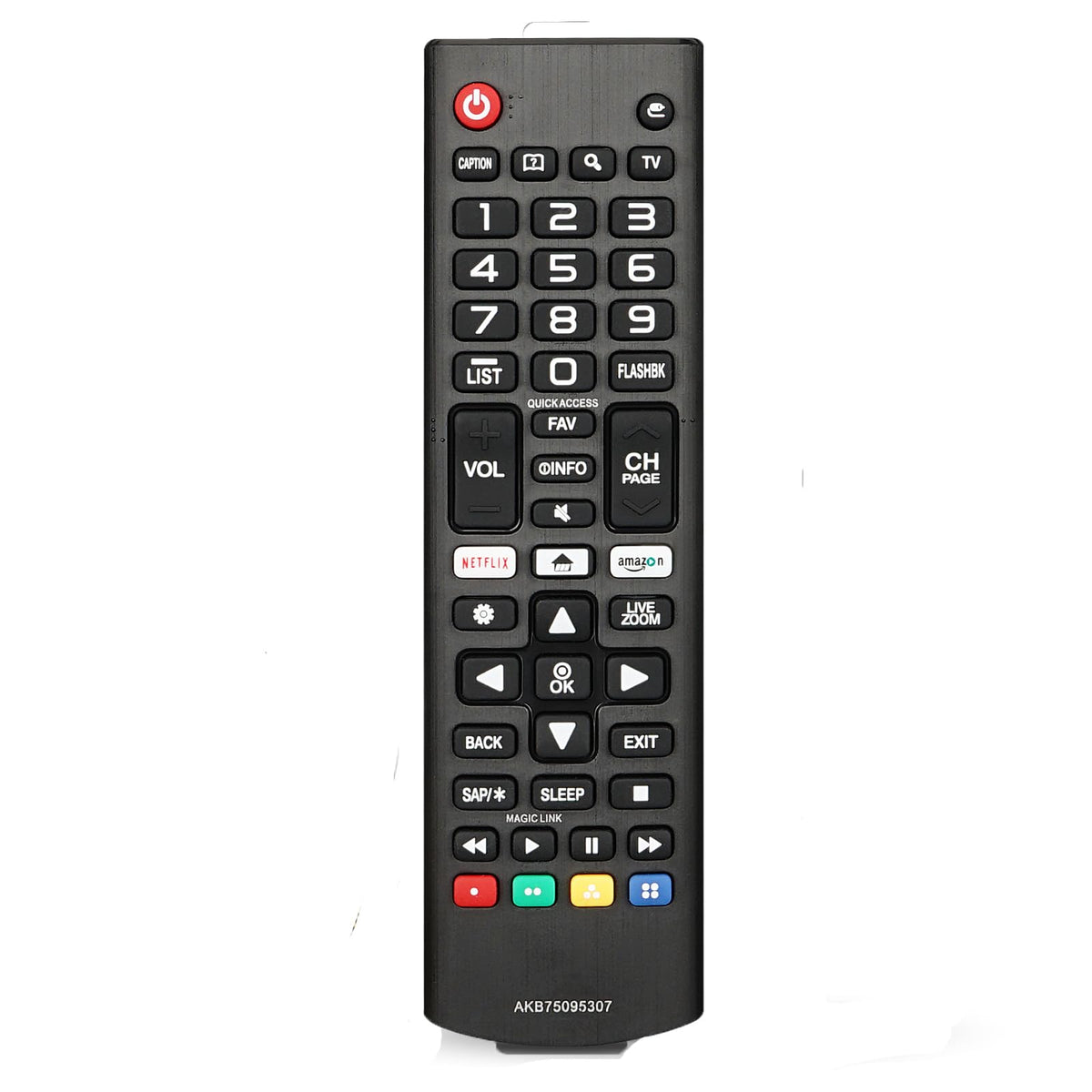 ZECARFA AKB75095307 AKB75375604 Universal Remote Control for LG Smart TV