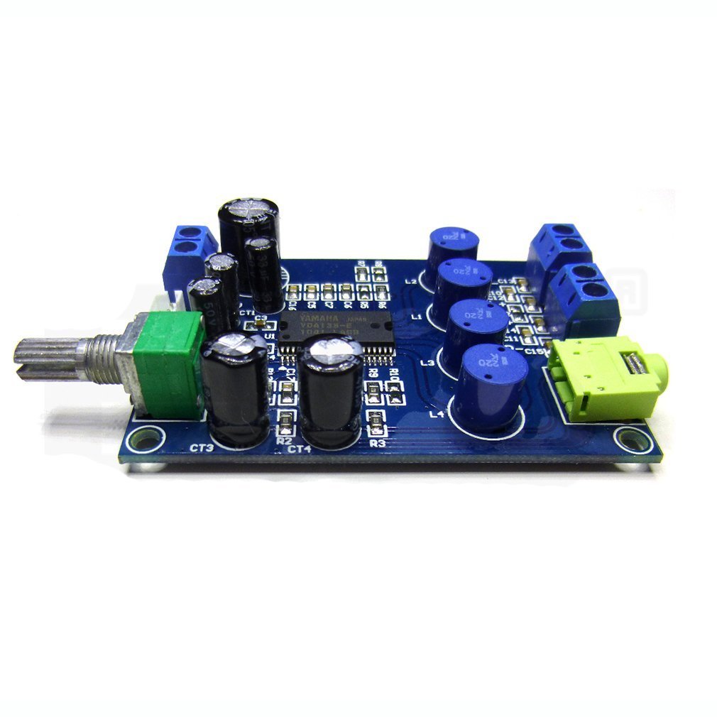 HiLetgo YDA138 220W Dual Channel Digital Amplifier Board Power AMP Module DC9-14V