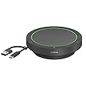 Jabra Speak2 55 Wireless Bluetooth Speakerphone (2025 Edition) - Portable Speaker with 4 Noise-Cancelling Mics - Certified Microsoft Teams Speaker