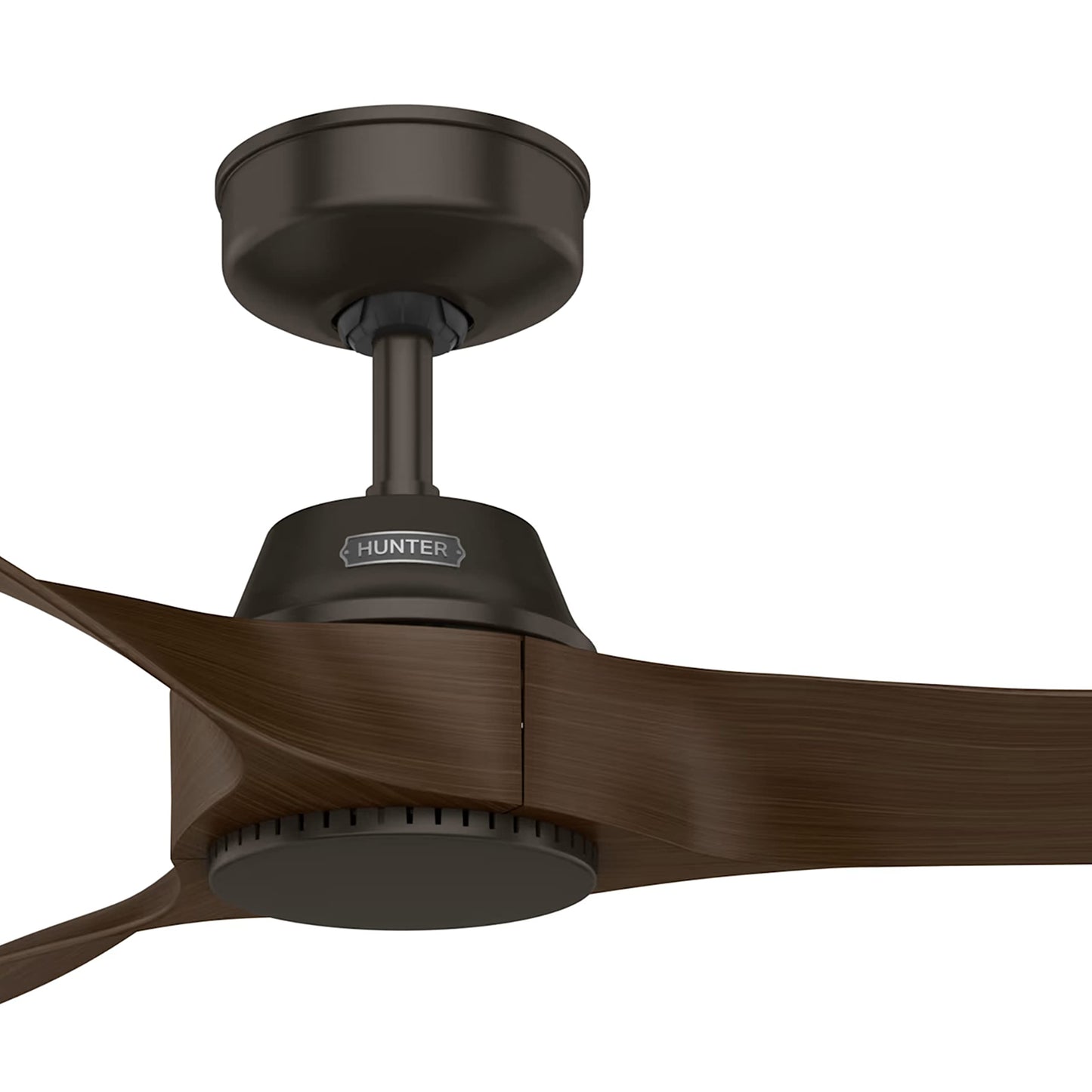 Hunter Fan 52 Inch Casual Premier Bronze Finish Indoor/Outdoor Ceiling Fan, Ceiling Fan with 3 Blades, Holiday Gift for Patio, Living Room, Bedroom