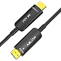 Ablian 8K HDMI Cable 30 ft, Fiber Optic HDMI 2.1 Cable 48Gbps Support 8K@60Hz 4K@120Hz Ultra High Speed for Dynamic HDR/eARC/HDCP 2.3 for RTX3090 Xbox