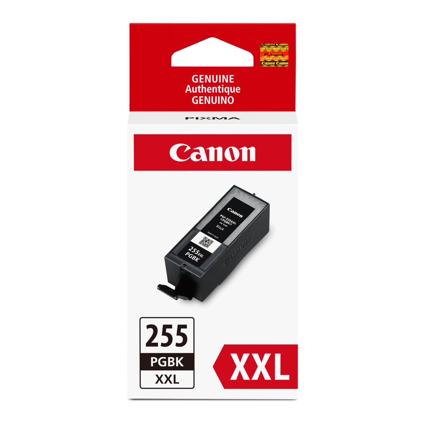 Canon PGI-255 Genuine Pigment Black XXL Ink Tank, Compatible with MX922 Printers